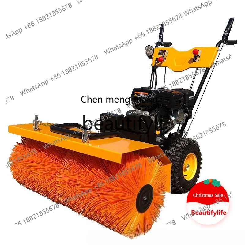

X C45 Multifunctional hand-held small snow plow, road surface snow clearing, property snow plow