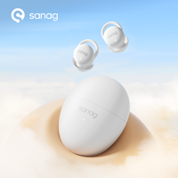 Sanag J20S Sleeping Bluetooth Headphone 24dB Noise Reduction Wireless Headset Sleep APP Control Earphone Soft Comfortable Earbud