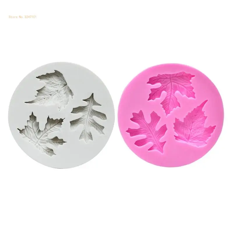 

3D Soap Molds Silicone Craft Mold Handmade Soap Bar Craft Family Exquisite Leaf Dropship