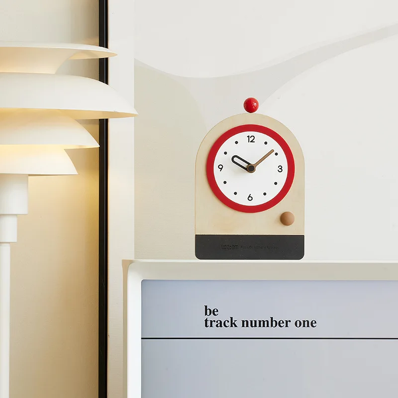 

Locomotive Shape Bedroom Silent Desk Clock Tabletop Ornament TV Cabinet Decoration Desk Clock Exquisite Ornament desk watch