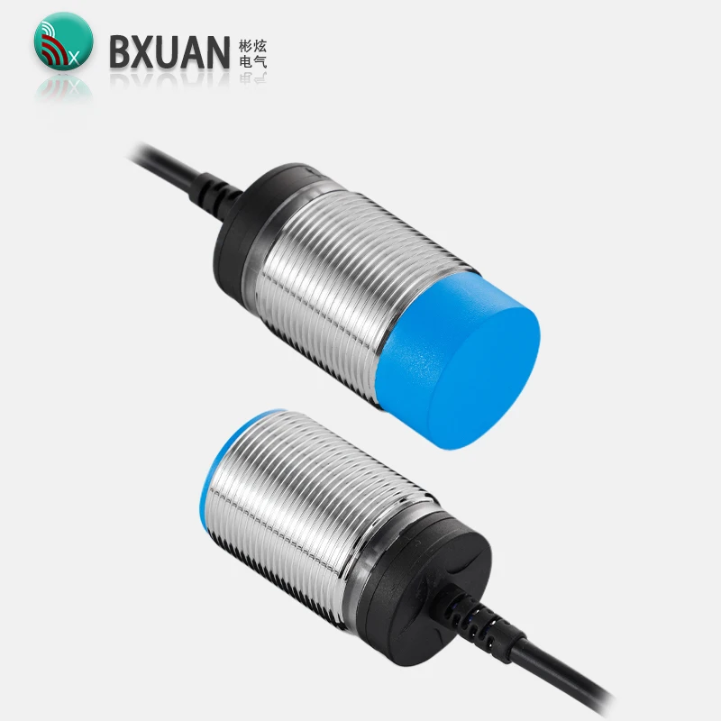 10-30VDC 15mm Detection Range Inductive Proximity Switch Sensor NPN PNP Analog Output