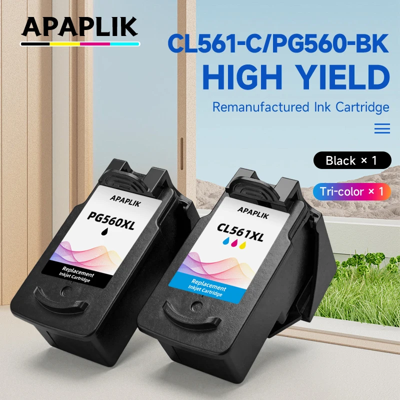 Compatible PG560 560XL 561XL For Canon PG-560 CL-561 XL Ink Cartridge For Canon Pixma TS5350 TS7450 TS5351 TS5352 TS5353 TS7451