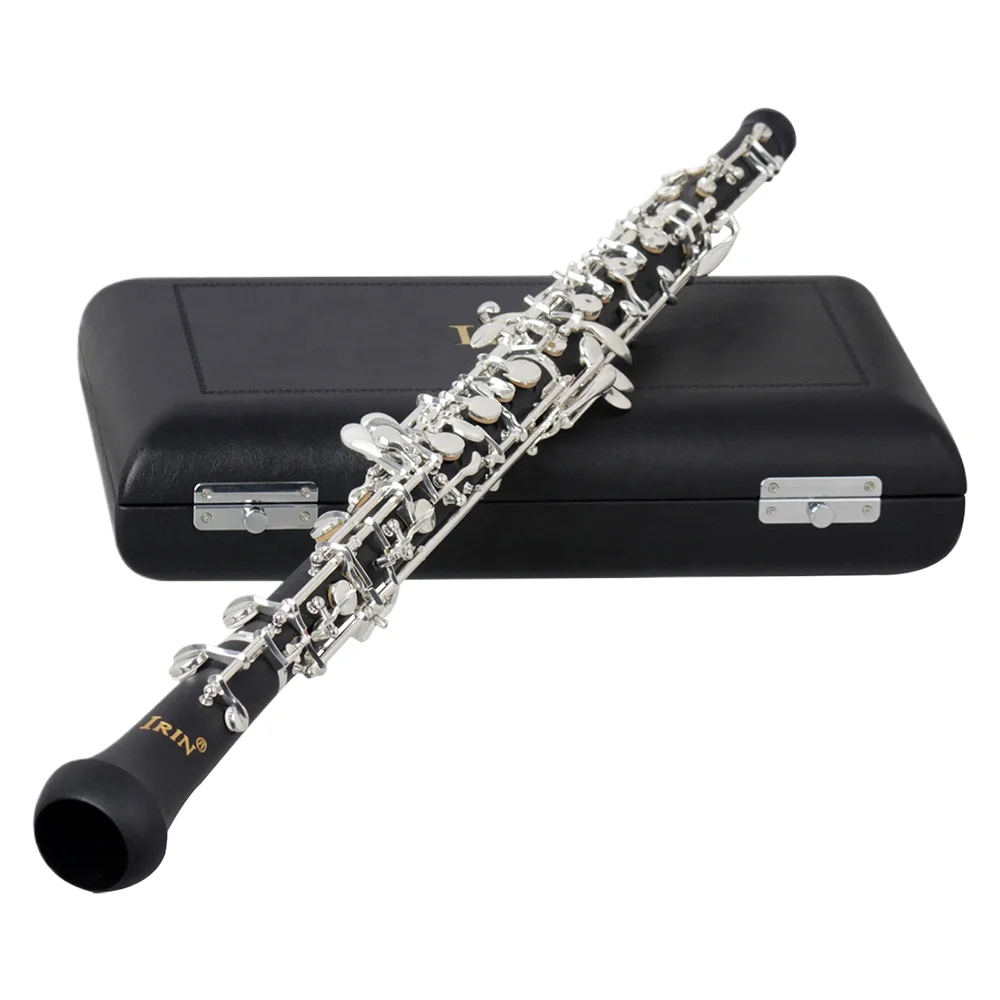 Professional Grade Examination Semi Automatic C Key Oboe Woodwind Instrument