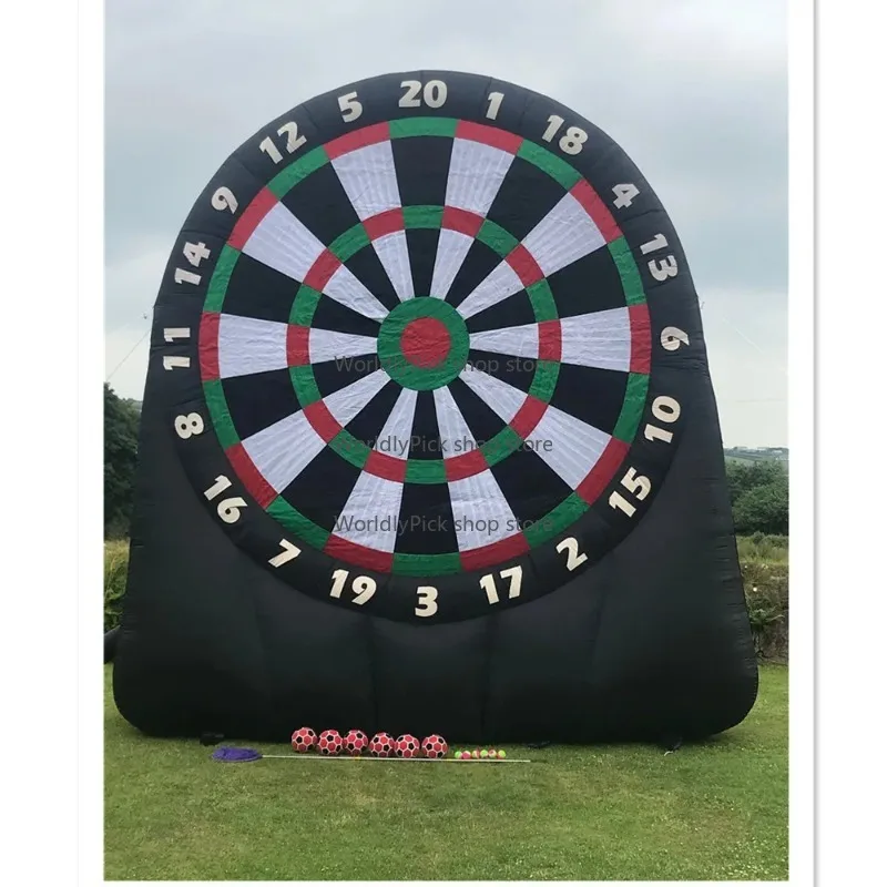Inflatable Dart Game Fun Human Football Target Practice Outdoor Party Game Equipment for Children Adults