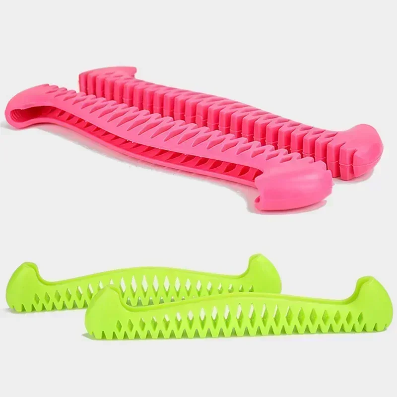 قابل للتعديل بولي TPU التزلج على الجليد شفرة يغطي المشي الشكل تزلج على الجليد الهوكي الزلاجات منع ثقب قابلة للتطوير شفرة كم