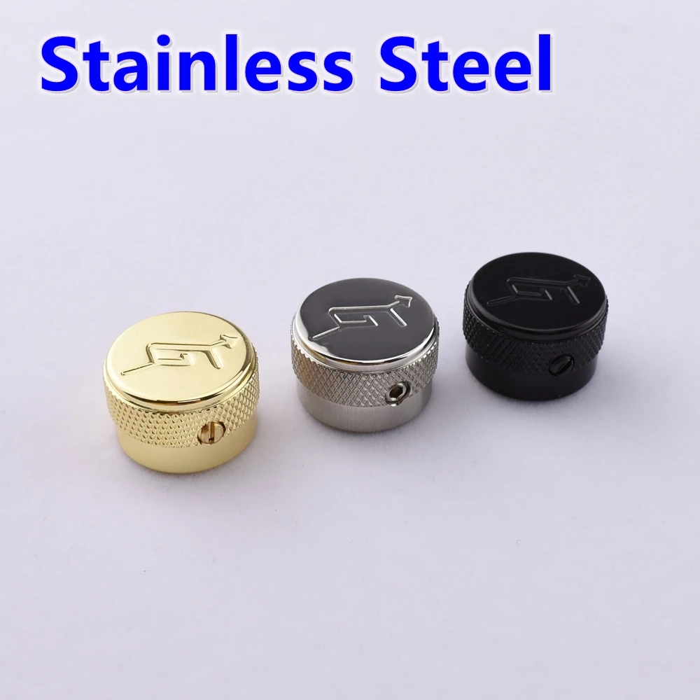 Original Japanese Stainless Steel Gretsch Knob With Engraved 