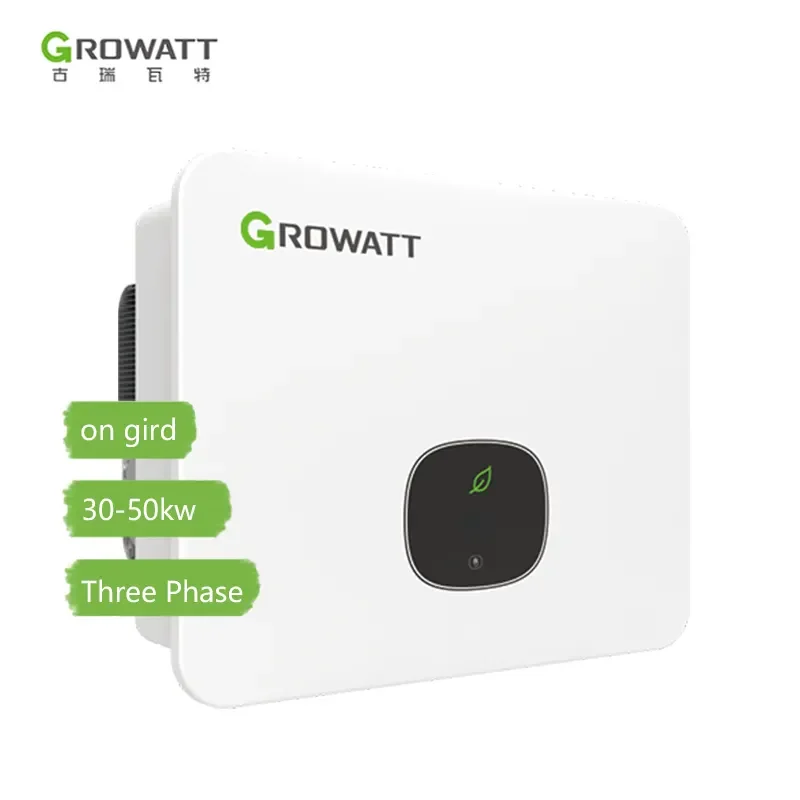 EU version Growatt MID 50k TL3-X2 grid connected commercial system solar inverter 50kw price