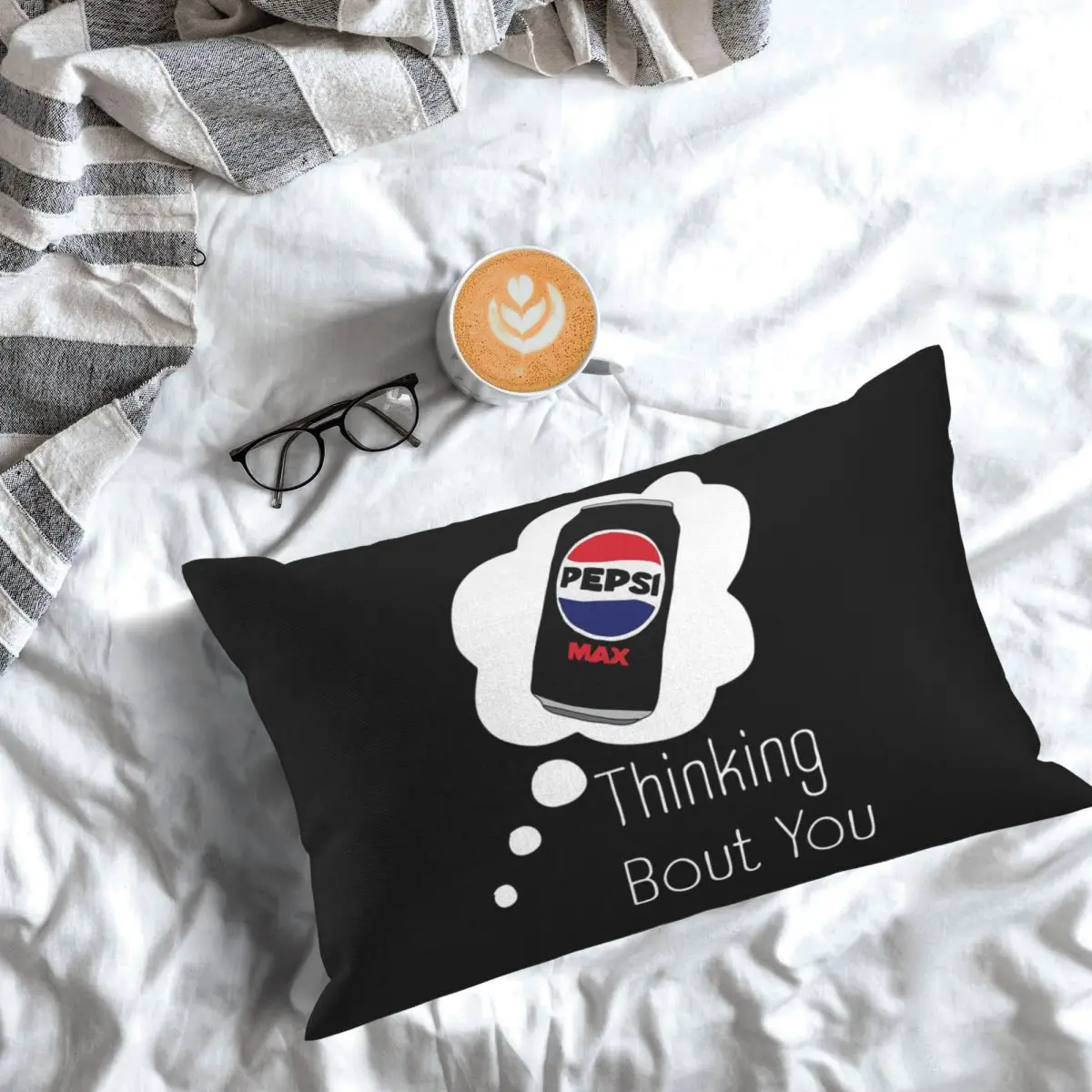 Thinking Bout You Pepsi Max Rectangle Pillowcase Cushion Cover Decorative Bedroom Bed Home Comfort Throw Pillow