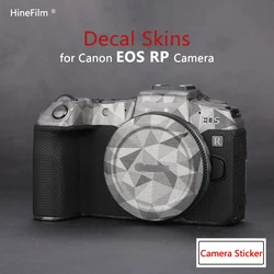 Hinefilm Skin for EOS RP Camera Sticker EOSRP Decal Skin for Canon EOS RP Camera Skin Wrap Cover Anti Scratch Sticker