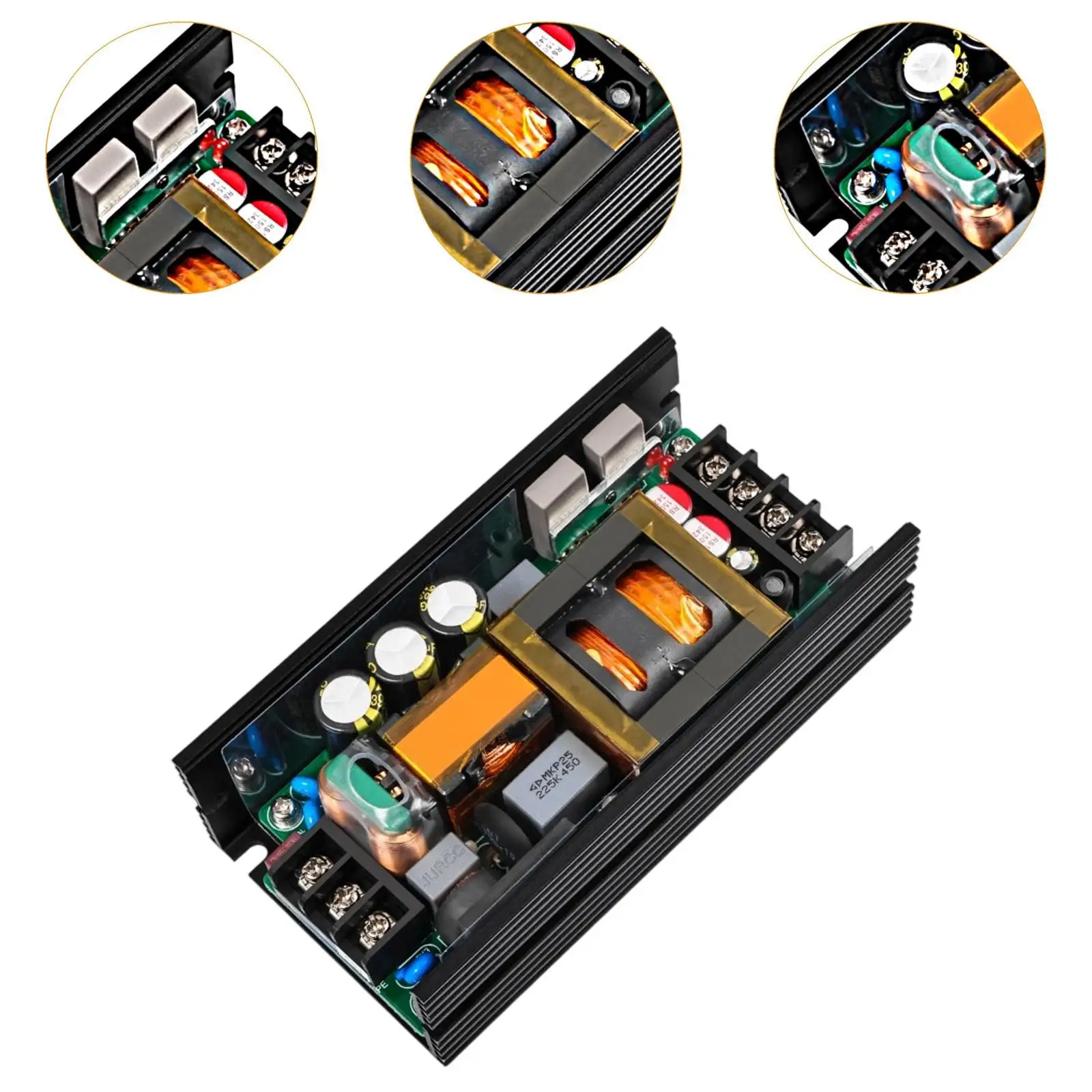 وحدة الطاقة 12V20A250W Pfc تحويل التيار الكهربائي فولت الناتج استقرار
