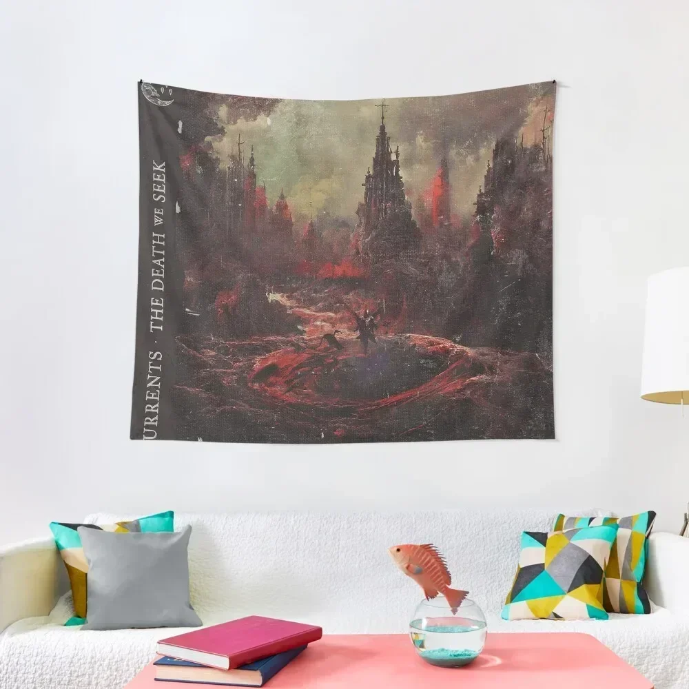

The Death We Seek Tapestry Room Decor For Girls Wall Decoration Items Room Ornaments Room Decorating Aesthetic Tapestry