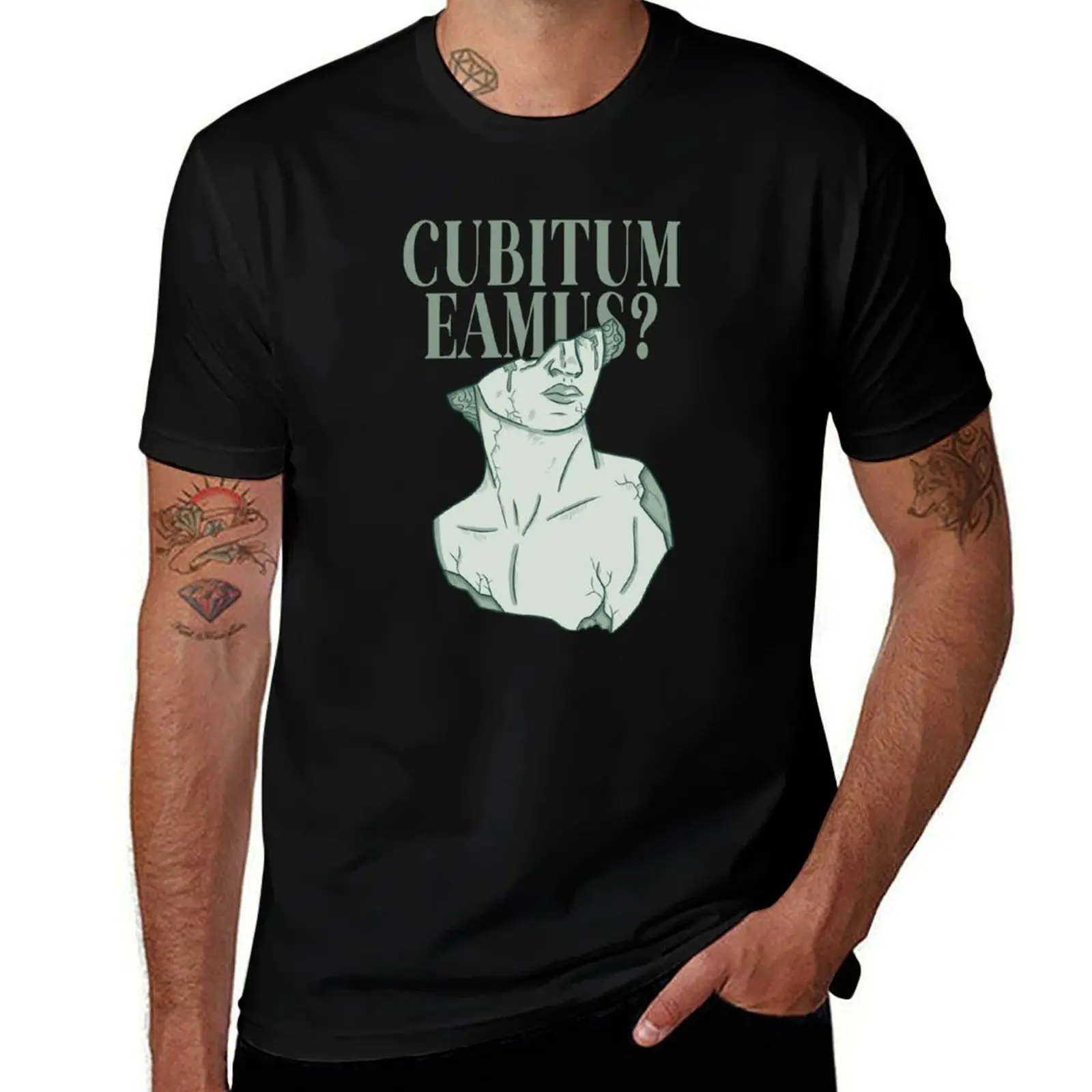 cubitum eamus the secret history T-Shirt man t shirts graphic T-Shirt