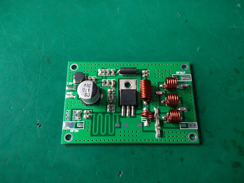 

FM power amplifier board transmitter FM transmitter board 15W transmitter module high frequency amplifier 75-108Mh