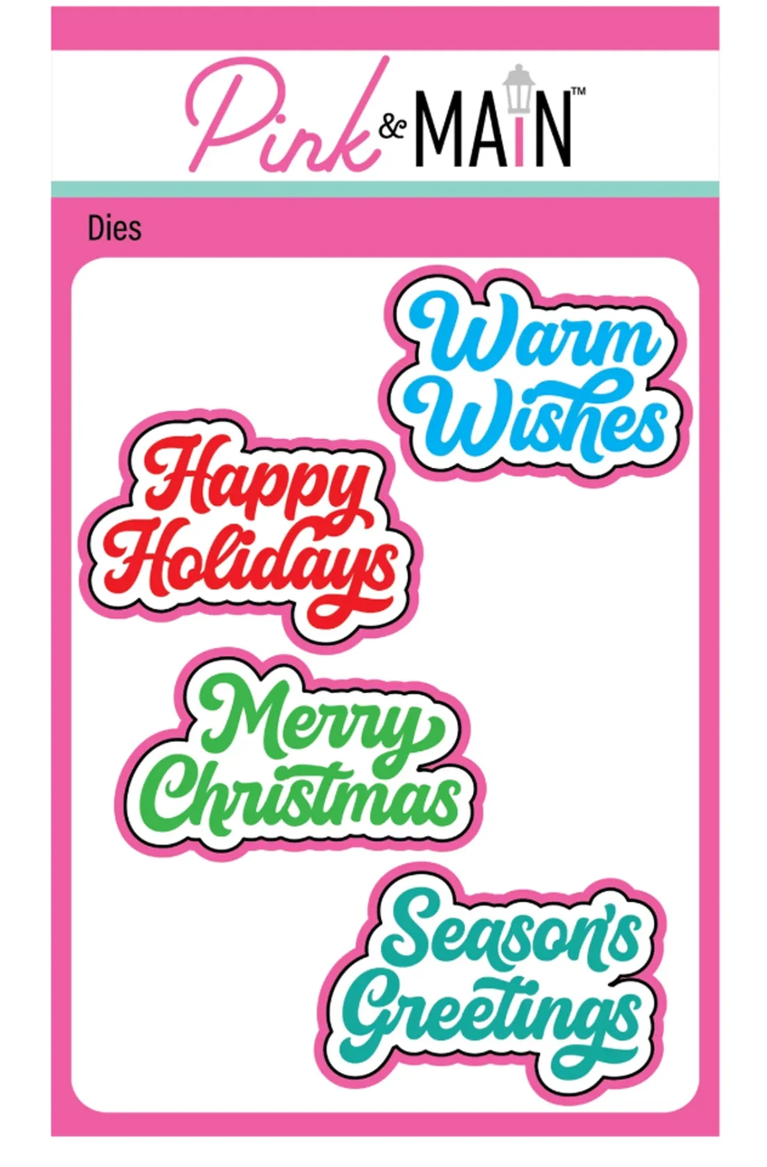 Merry Sentiments Word 2026 New Metal Cutting Dies Scrapbook Diary Decoration Stencil Embossing Template DIY Greeting Card