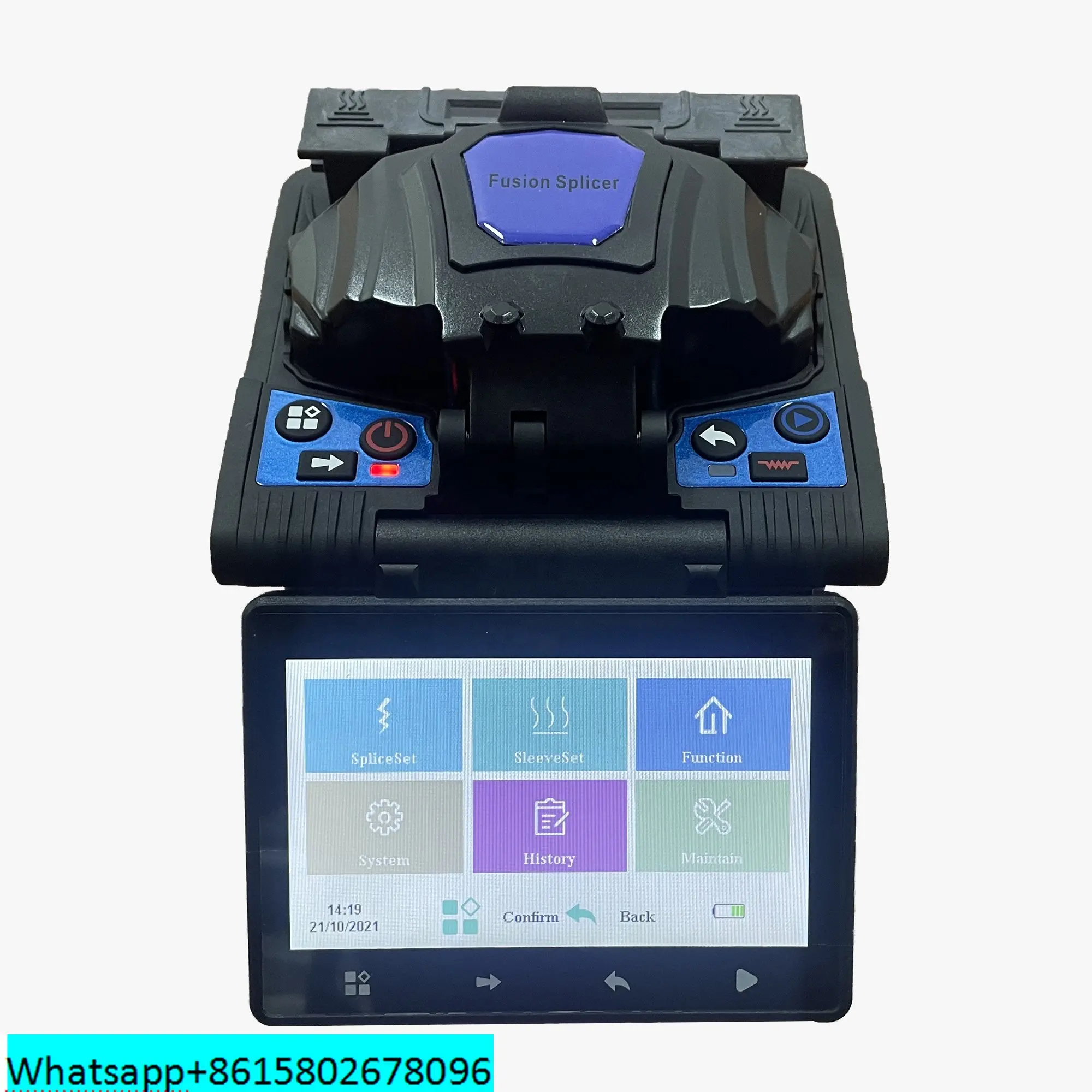 

5'' Capacitive Touch Screen Multi-Language High Precision Fiber Optic Fusion Splicing Machine