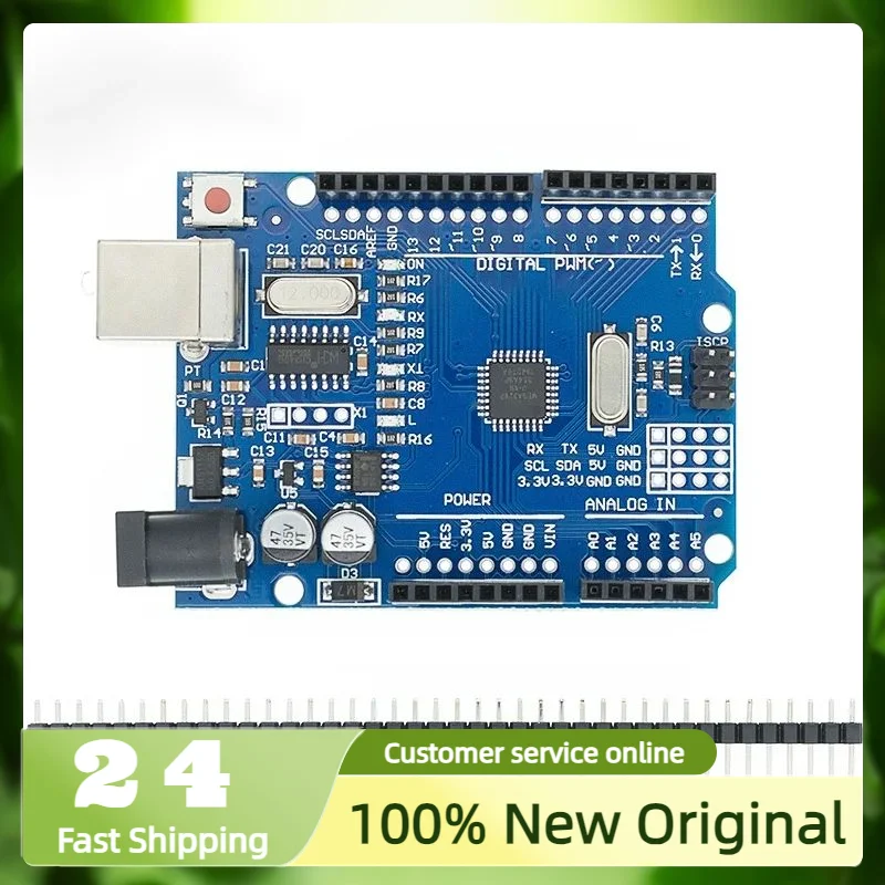 Плата разработки UNO R3 ATMEGA328P CH340G для Arduino UNO R3
