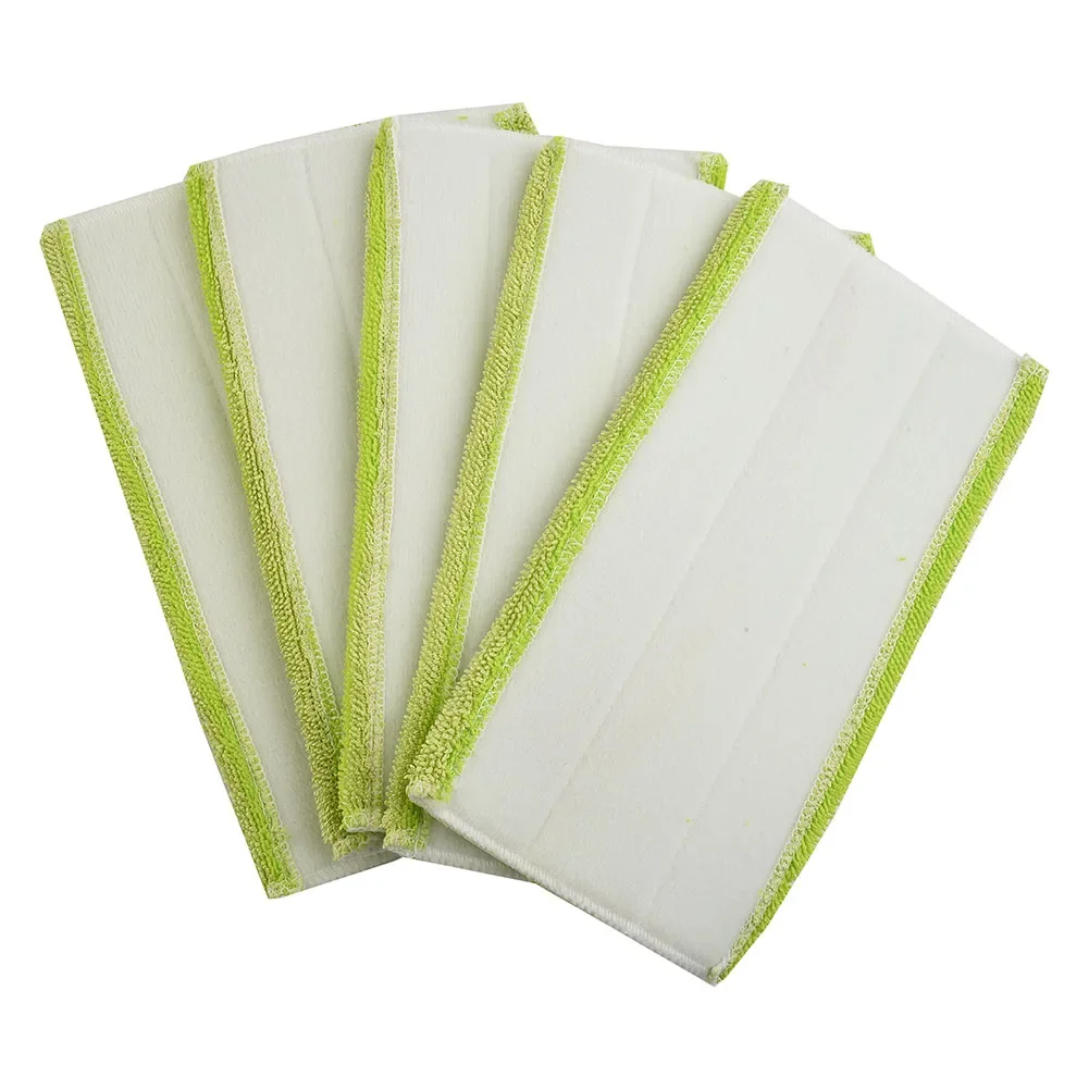 5 Pack Reusable Washable Mop Pads Microfiber Cloth For Only Fit For For Wet Jet Hardwood And Floor Spray Mop