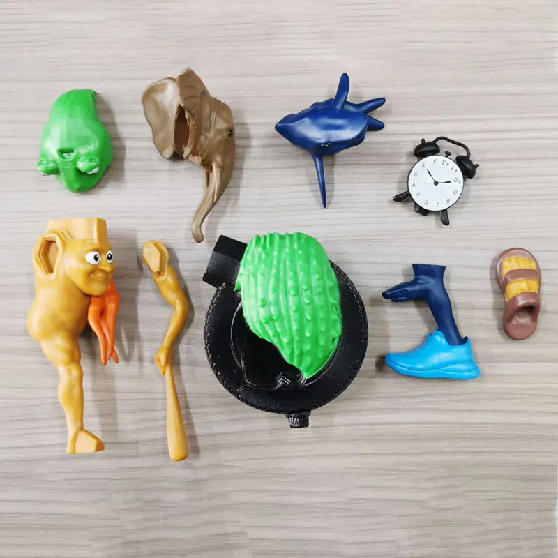 الإيطالية Brainrot الوحش الانصهار طبعة تمثال لعبة تونغ تونغ صحور زخرفة Tralalero Tralala سطح المكتب زخرفة اللعب