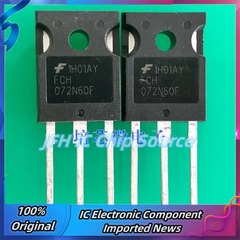 5PCS-10PCS  5PCS-10PCS  FCH072N60F  MOS TO-247 600V52A Best Quality Stock