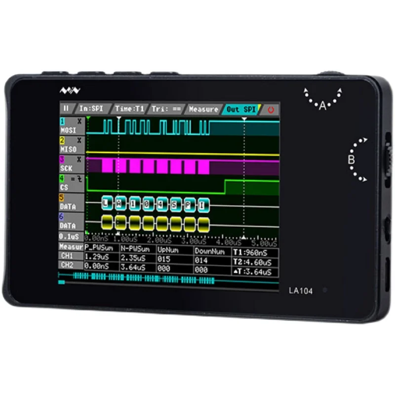 Assistant de débogage et d'échantillonnage LA104, protocole LilBus à quatre canaux, Open Source, 100MHz, Saleae