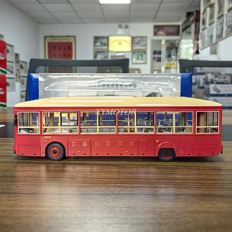 1/43 Beijing City Bus No.1 sightseeing bus Dangdang car S1625 Metal Diecast Model Car Gifts Hobby Display Ornaments Collection