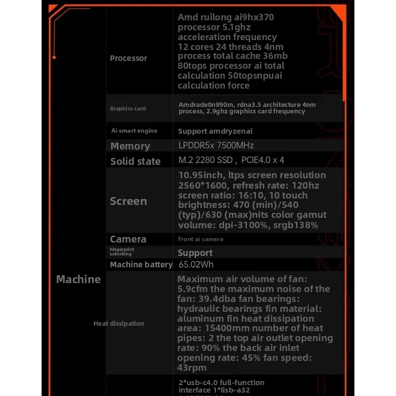 X1 Pro 2024 Neuer 3-in-1-Handheld-Tablet-Laptop