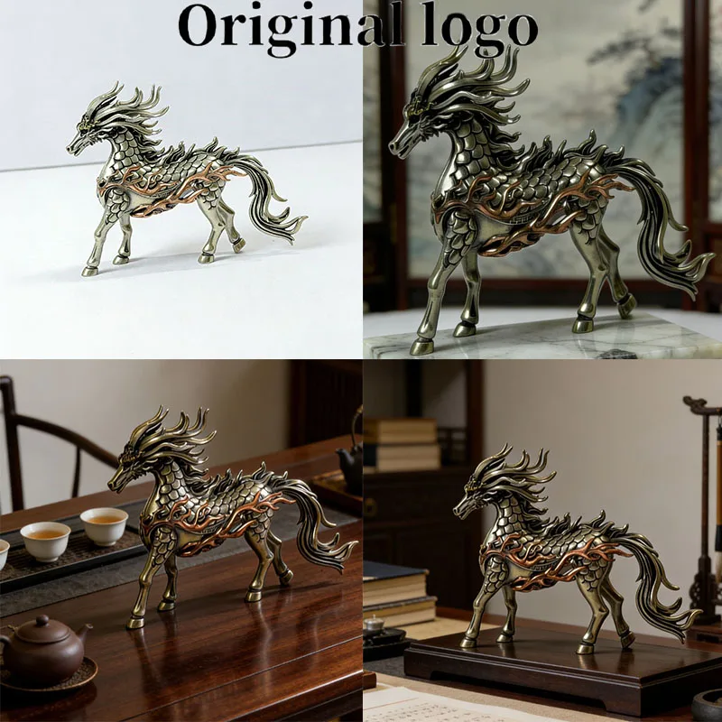 

Новинка 2026 года: Декоративная фигурка Драконьего Коня от Craftsman – Классическая, красивая, коллекционная серия, подарок, украшение для рабочего стола