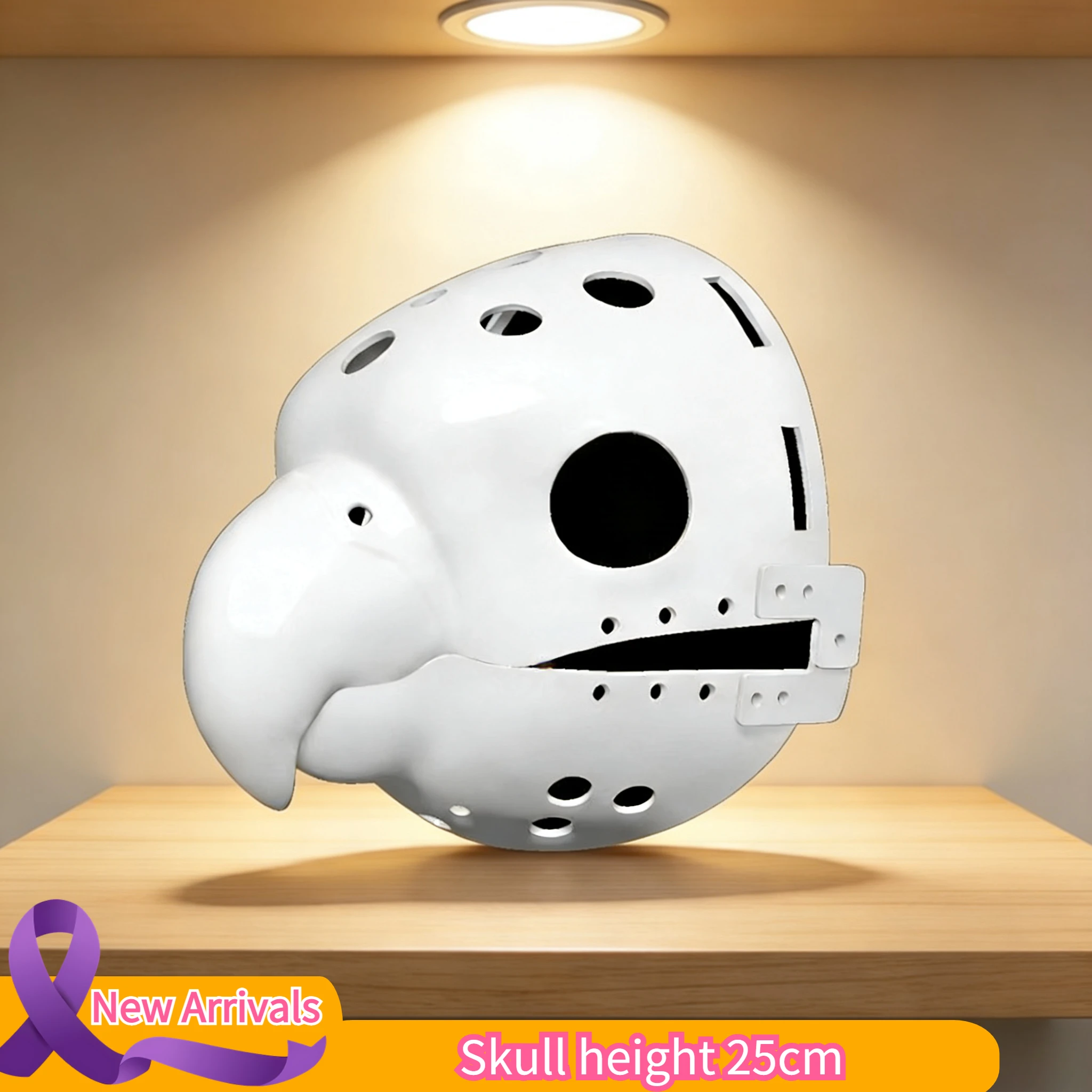 

Base Mask Realistic Animal Skull Bird and Parrot Animal Skull Cos Animal Costume Equipped with Hinges