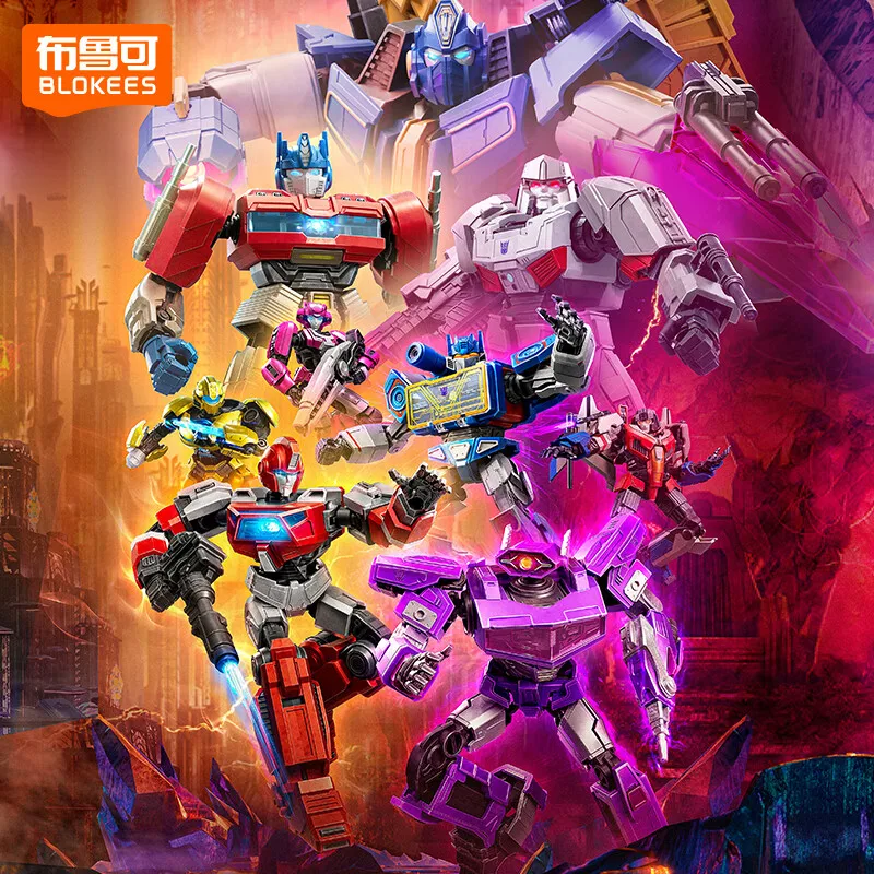BLOKEES Original SHOCKWAVE SOUNDWAVE IRONHIDE Starscream B-127 Bumblebee Transformation ONE Classic Class Action Figure Toy Gift
