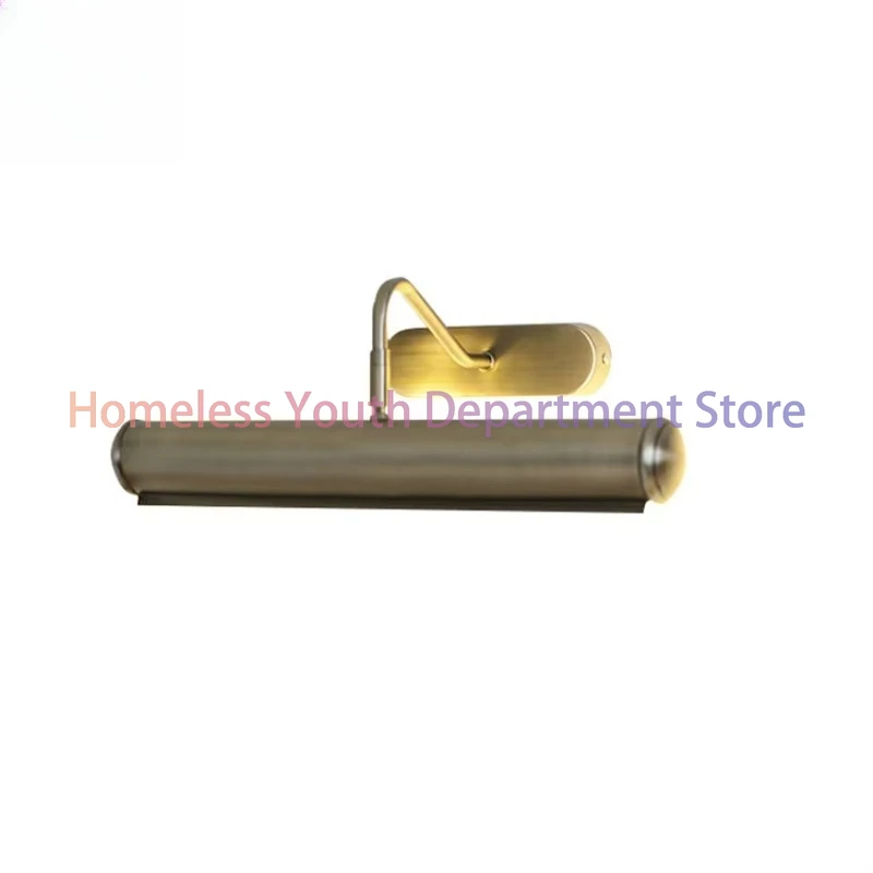 Vintage Design Interior Wall Mounted Single Arm Adjustable Hairline Black Iron Light Emitting Diode Picture Lighting