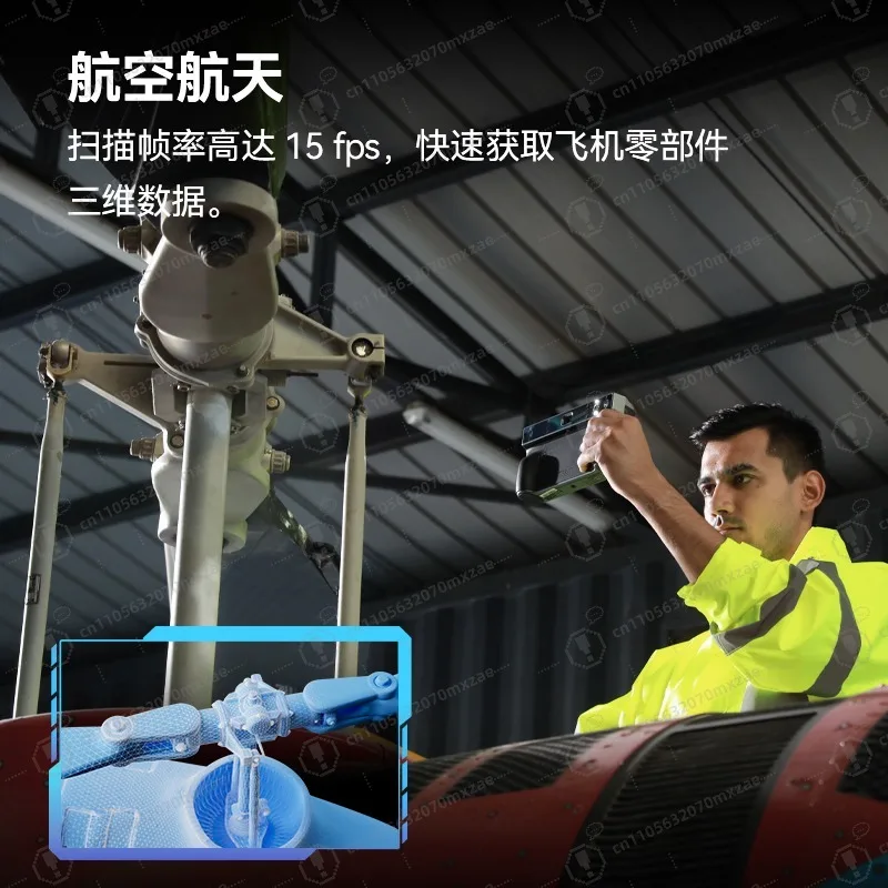 Scanner 3D couleur tout-en-un professionnel-modélisation inversée sans fil portable avec haute précision