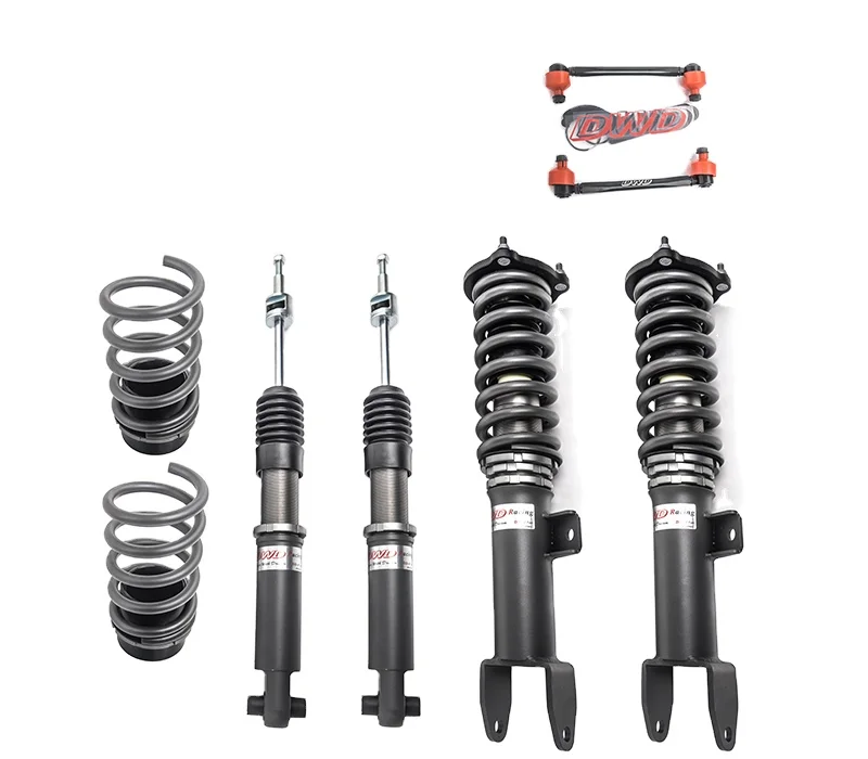 

32 steps adjustable Auto Parts Car front rear Left Right coilover shock absorber for Tesla Model 3 2WD 2017+ TSL002