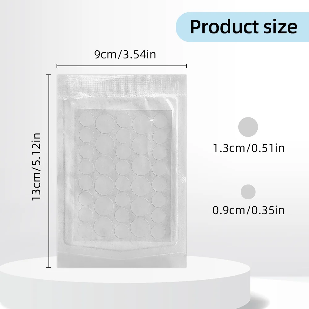 10 vellen Gezicht Acne Patch Onzichtbare Huidverzorging Puistje Acne Patches Ontstekingsremmende Genezing Absorberende Spot Sticker Die Acne