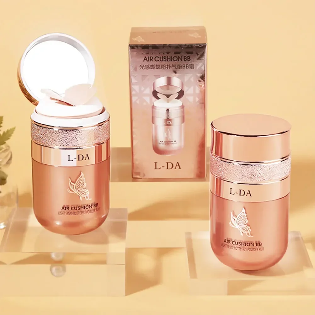 BB Cream cuscino d'aria con soffio di polvere idratante fondotinta schiarente correttore CC crema Base cosmetici per il trucco