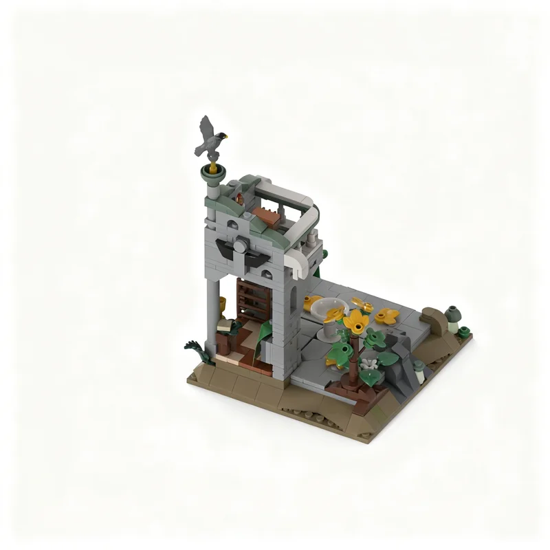 334pcs MOC Rivendell Asfaloth Glorfindel Hobbit Lord Rings The Model Building Blocks Architecture Christmas Gift Toy Education