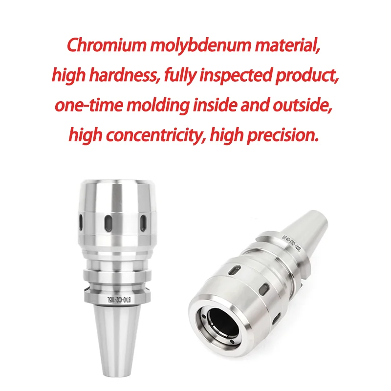BT30 BT40 BT50 C20 C25 C32 Precision Powerful Tool Holder Dustproof C Type CNC Shank Machining Center BT Powerful Collet Chuck
