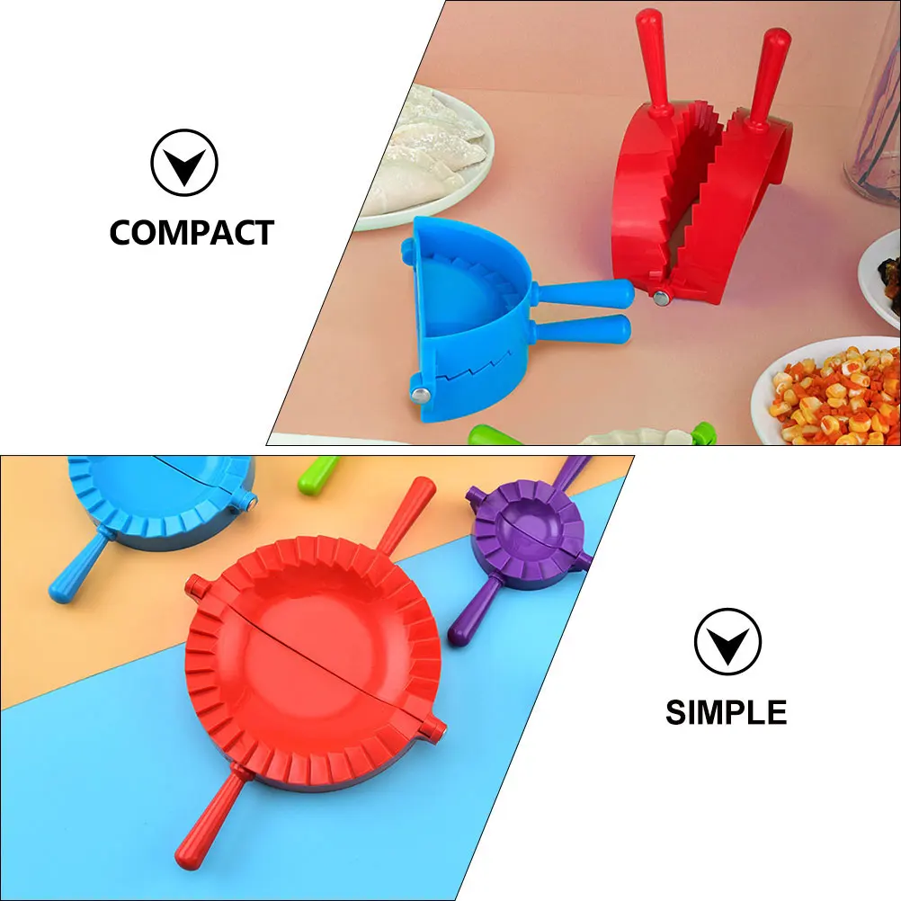 

1 set Dumpling Mold Set PP Material Integral Molding Kitchen Gadgets Easy Clean Waterproof Corrosion Resistant Making Tools