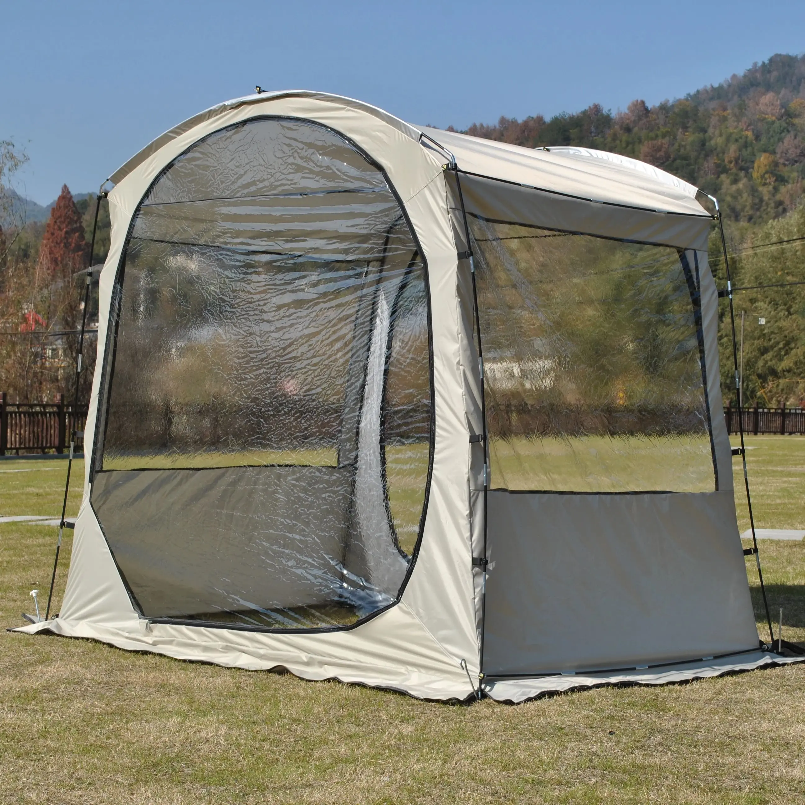 

Всепогодная спортивная палатка без пола, уличная пузырьковая палатка, непромокаемый солнцезащитный козырек для кемпинга для спортивных мероприятий, рыбалки, ведения