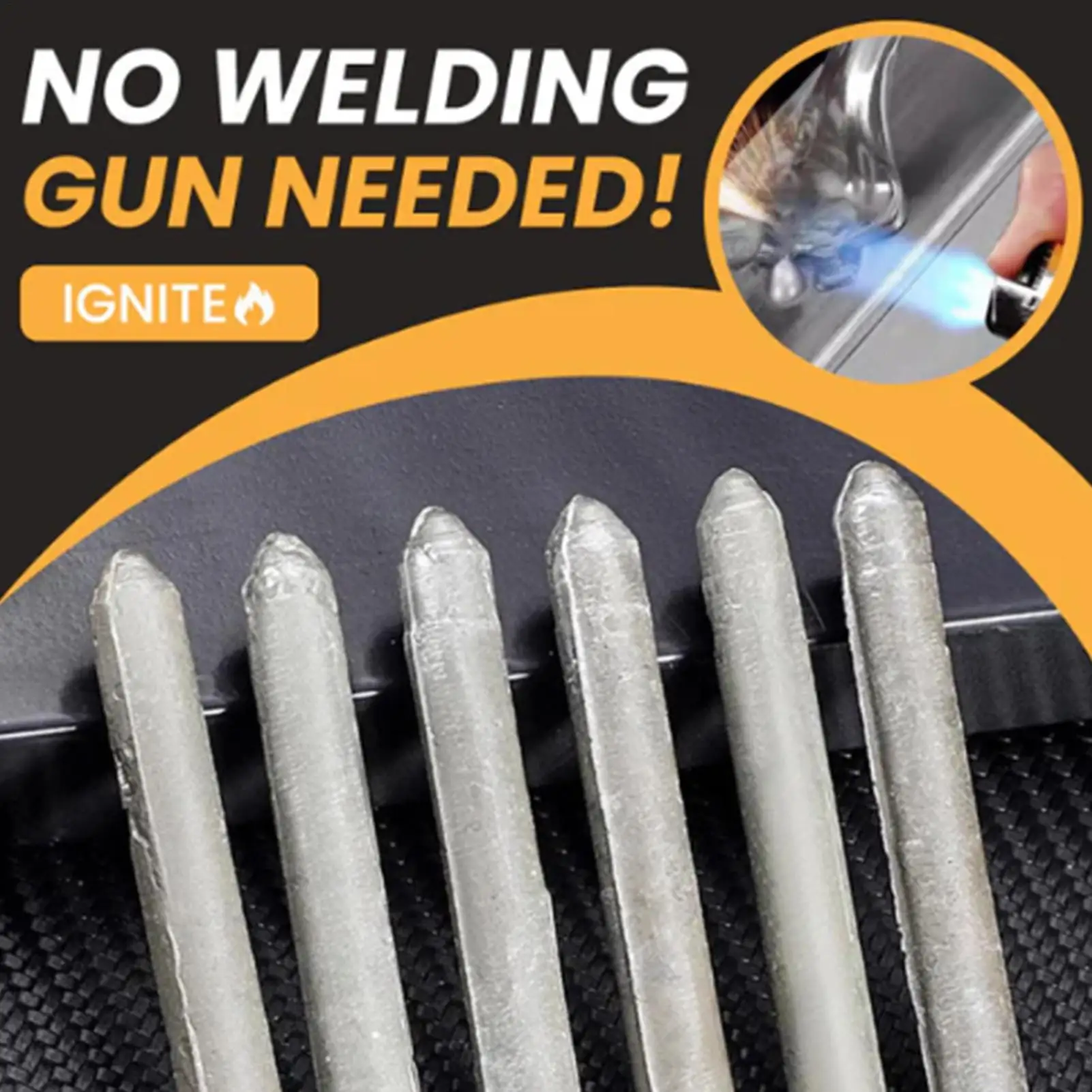 Low Temp Welding Rods 3 Pieces Low Temperature Easy Melt Brazing Metal Sticks Industrial Soldering Rods For Electronic