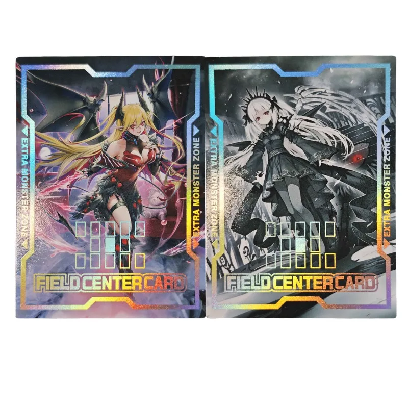 

Ю-Ги-О! Diy A Bao A Qu The Lightless Shadow Lacrima The Crimson Tears Venue Center Card Самодельные рельефные игровые коллекционные карты