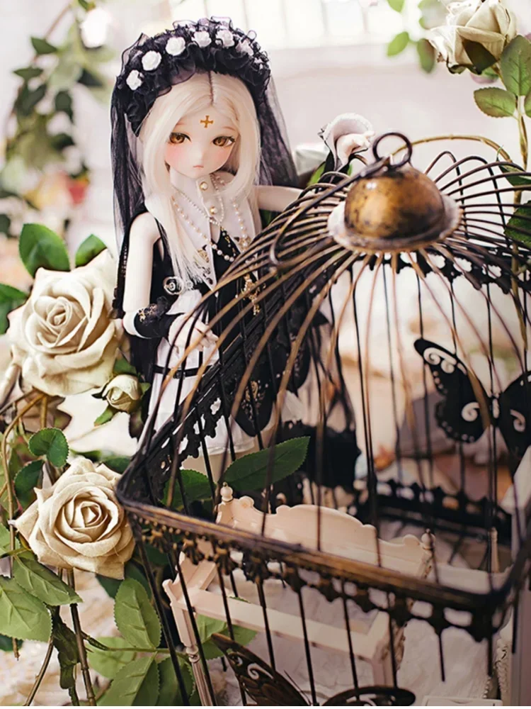 Tinyfox Special Six Points The assistant Of God Novice Nun Ashley Genuine Bjd Dol Lmjd Six Point Bjd Girl Doll regali di moda