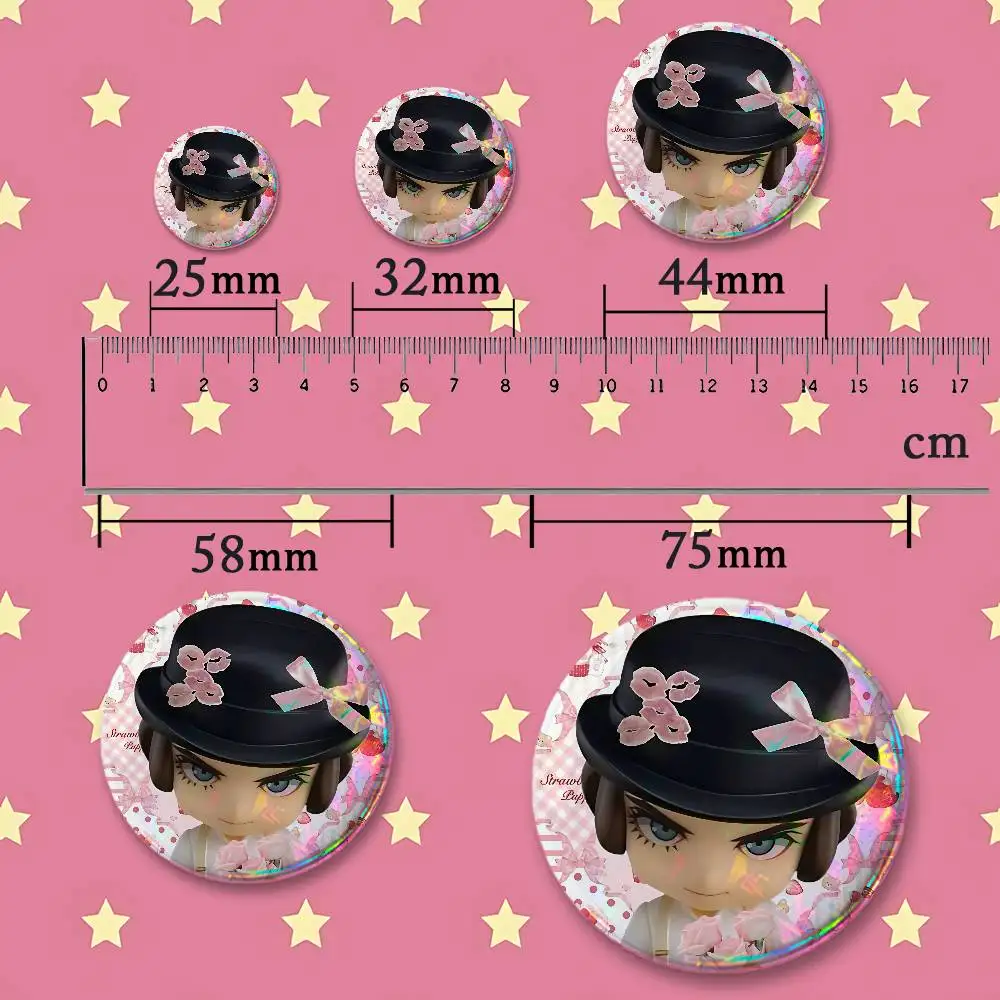 A C-Clockwork O-Orange Badges Round Itabag Decoration IP Peripheral Products 58mm 44mm 32mm 75mm 25mm Mini