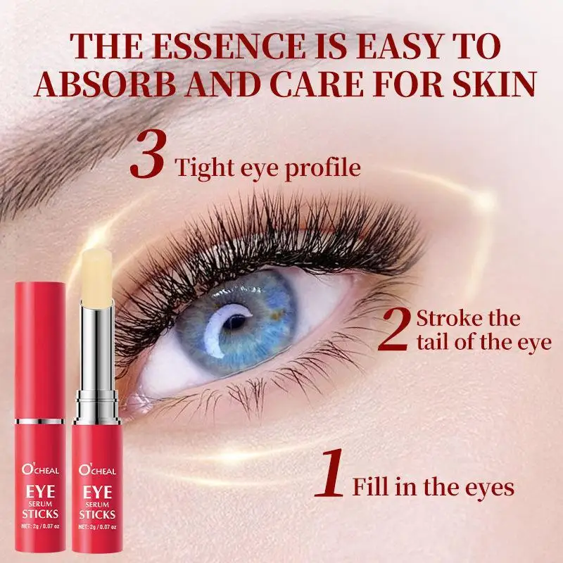 

New Eye Cream Collagen Multibalm Stick Reduce Wrinkles Eye Bag Hyaluronic Acid Anti Dark Circle Puffiness Eye Care