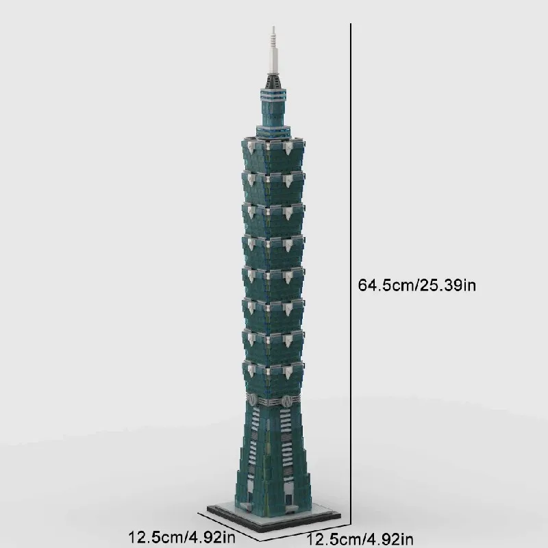 مجموعات مباني منزل تايبي، مجموعة نماذج كتل المباني المعيارية لمتجر شقة المدينة، هدية للبالغين والأطفال 2327 قطعة #6