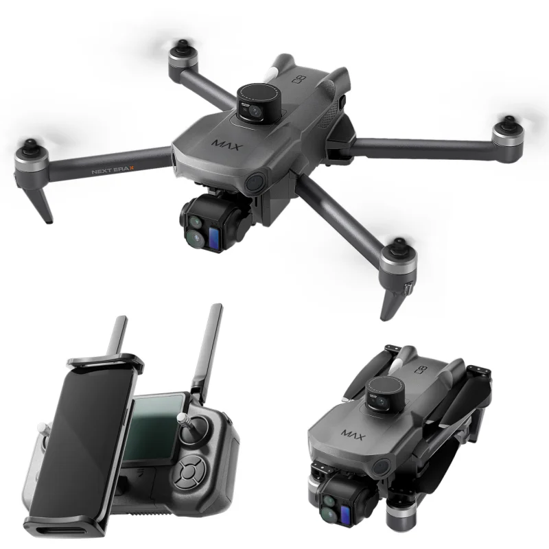 

P7 Max Three-axis Gimbal Digital Image Transmission Laser Obstacle Avoidance Built-in Airdrop Device Screen Control Networking