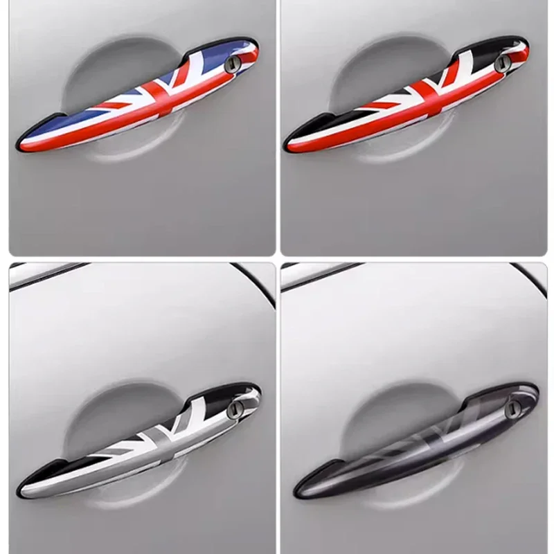 Door Handle Cover Sticker For MINI Cooper R50 R52 R53 R56 R57 R58 R59 R60 R61 2PCS/SET Car-Styling Accessories