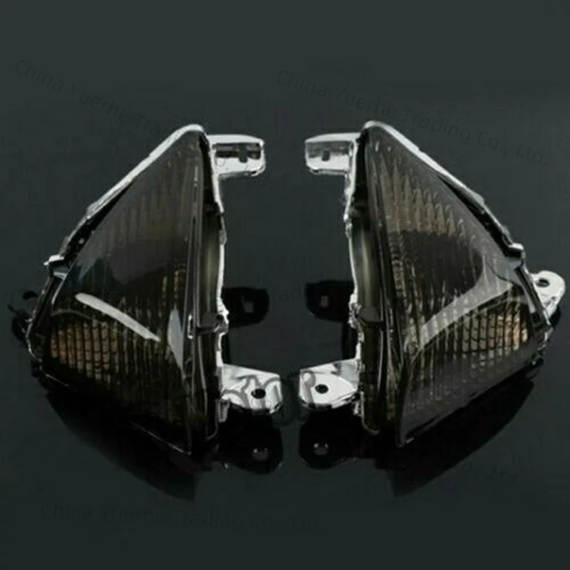 

Motorcycle Smoke Clear Turn Signal Light Indicator Lens For Kawasaki ZX14R ZX-14 ZZR1400 2006-2011 ZG1400 GTR1400 2008-2011