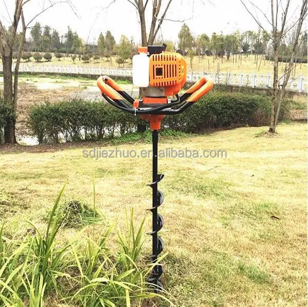 Small 52cc/63cc Earth Auger 2-Stroke Gas Powered 4
