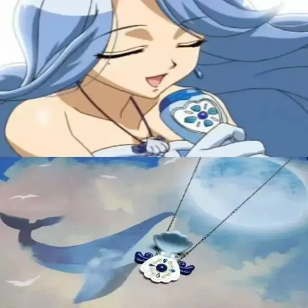 mermaid melody pichi pichi pitch Nanami Luchia  Pendant Necklace Halskette Anime Cosplay Prop Jewelry Halloween Gift