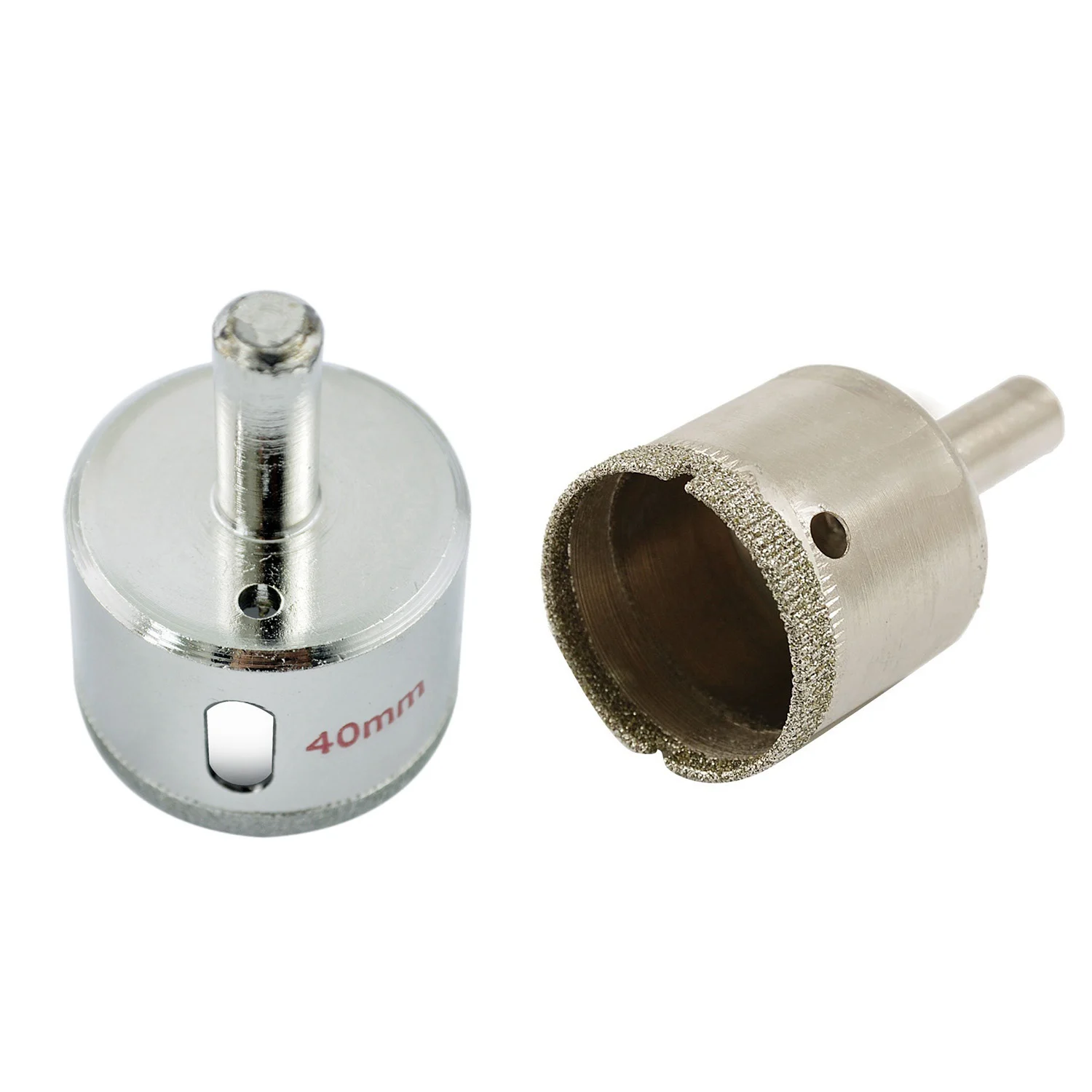 

ABRW-2X Diamond Coated Tip 40Mm/30Mm Glass Hole Saw Cutter Bit